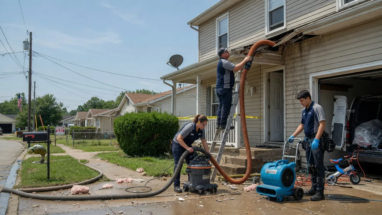 Water Damage Restoration in Louisiana near me